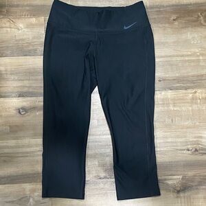 Nike Black Cropped Pants